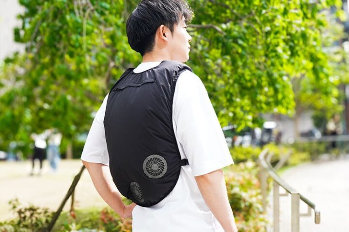 真夏の外出も快適に。涼しさが変わる「ファン付きベスト」が推し