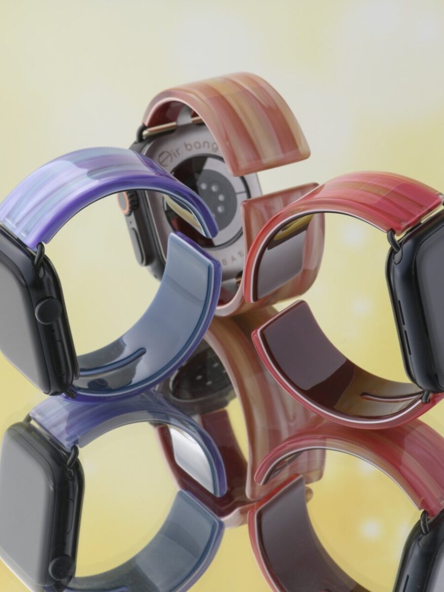 鯖江の眼鏡技術が生み出す上質なApple Watchバングル