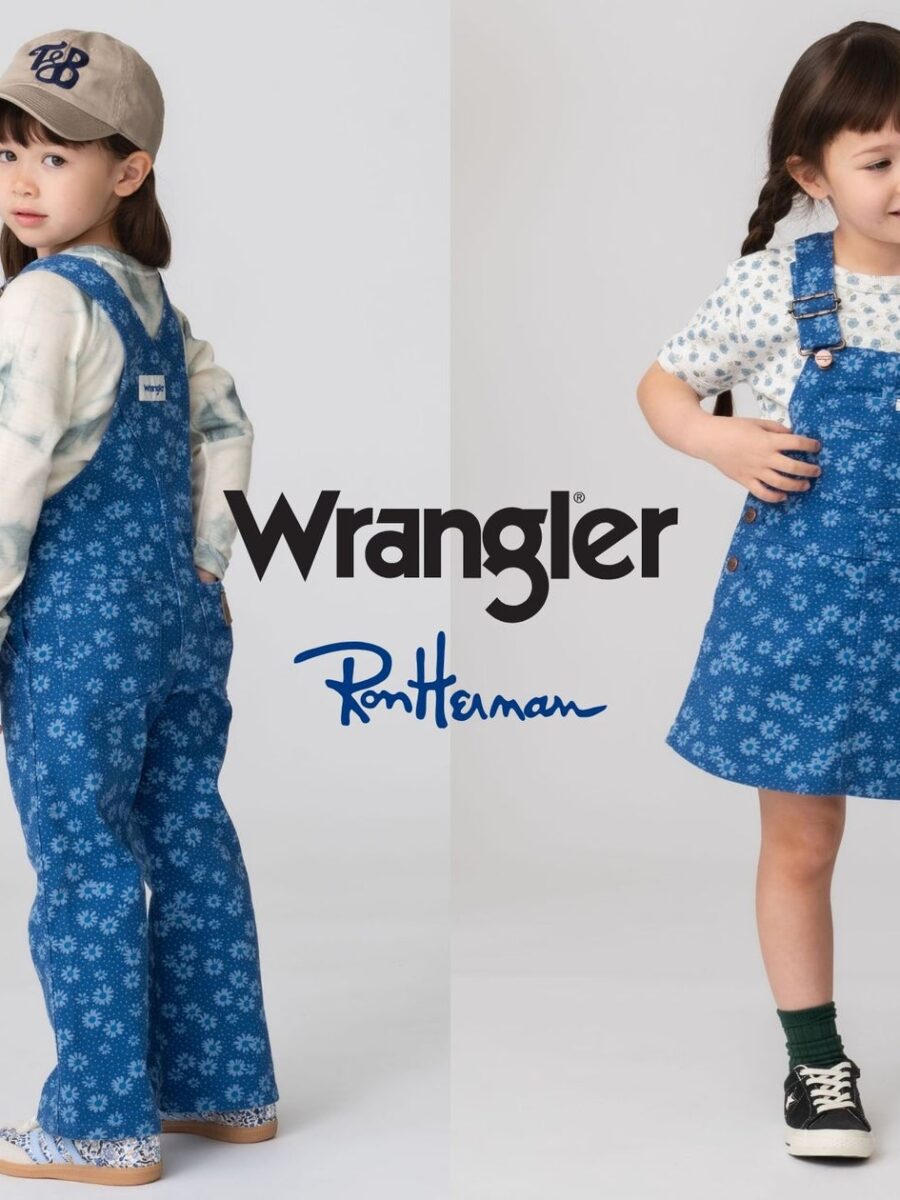 70年代の風が香る。ロンハーマン×ラングラーのフラワー服が子どもたちの主役に